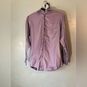 Joseph Men's Purple Button Up Shirt